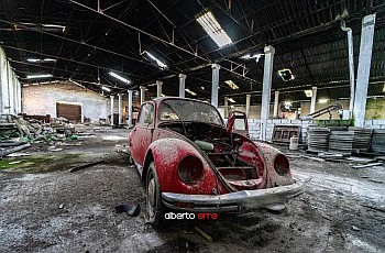 VW 1300 Beatle Abandonado